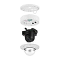 Samsung Hanwha XND-9083RV 8MP 4K Night Vision Indoor Vandal Proof IP Security Camera, 4.4~9.3mm Motorized Lens